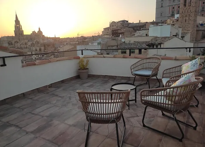 La Casa Toledana - Patio Y Terraza Con Vistas